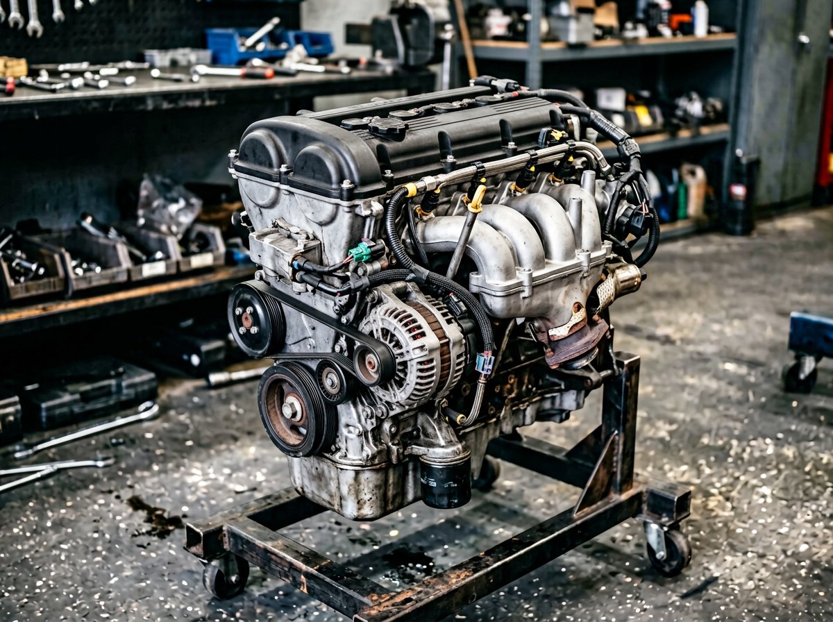 Inspected crate engine ready for honest fitment listing