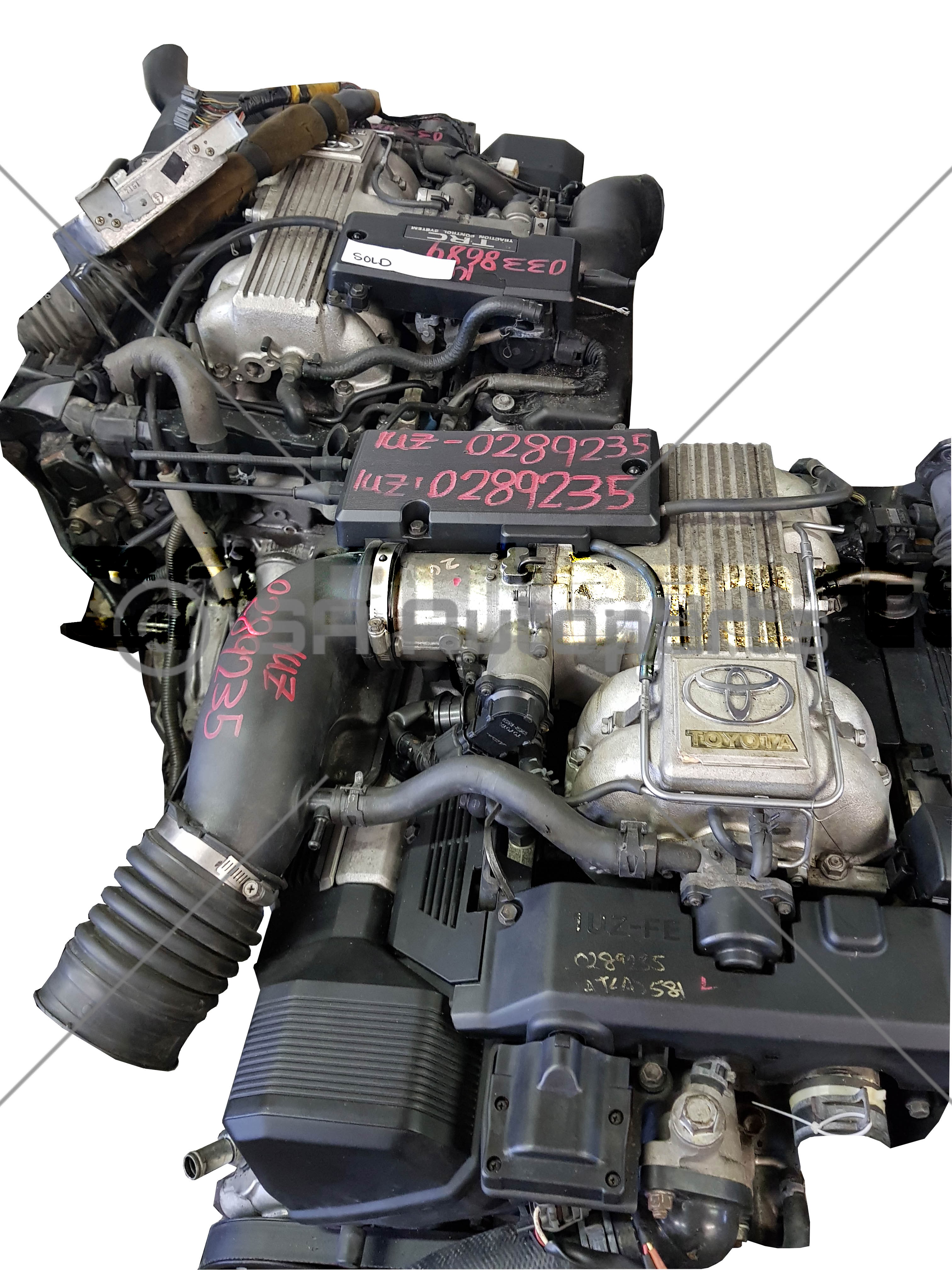 1UZ LEXUS V8 motor engine + 4 speed auto gearbox