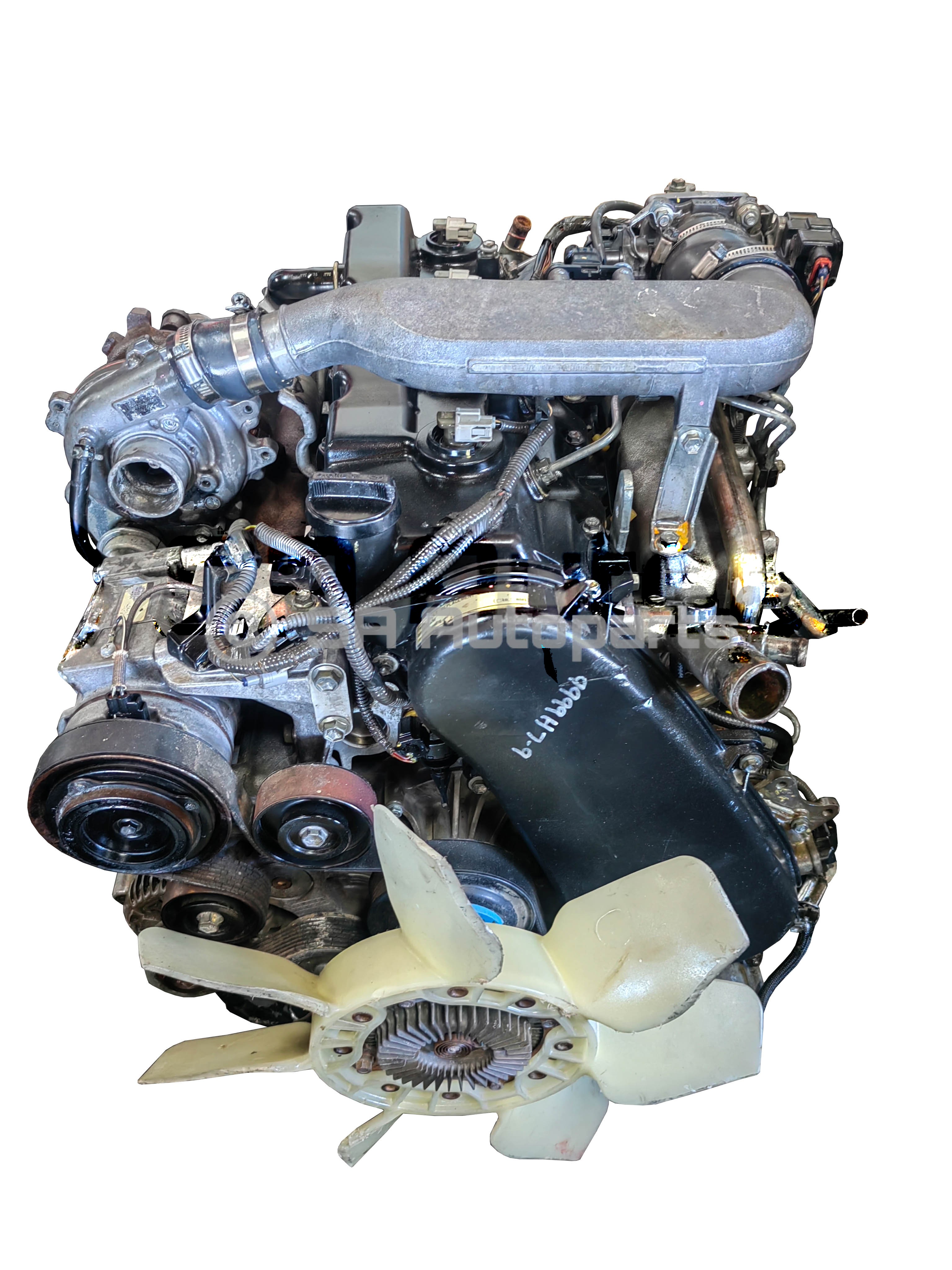 2KD TOYOTA HILUX QUANTUM 2.5 Turbo Diesel Motor Engine