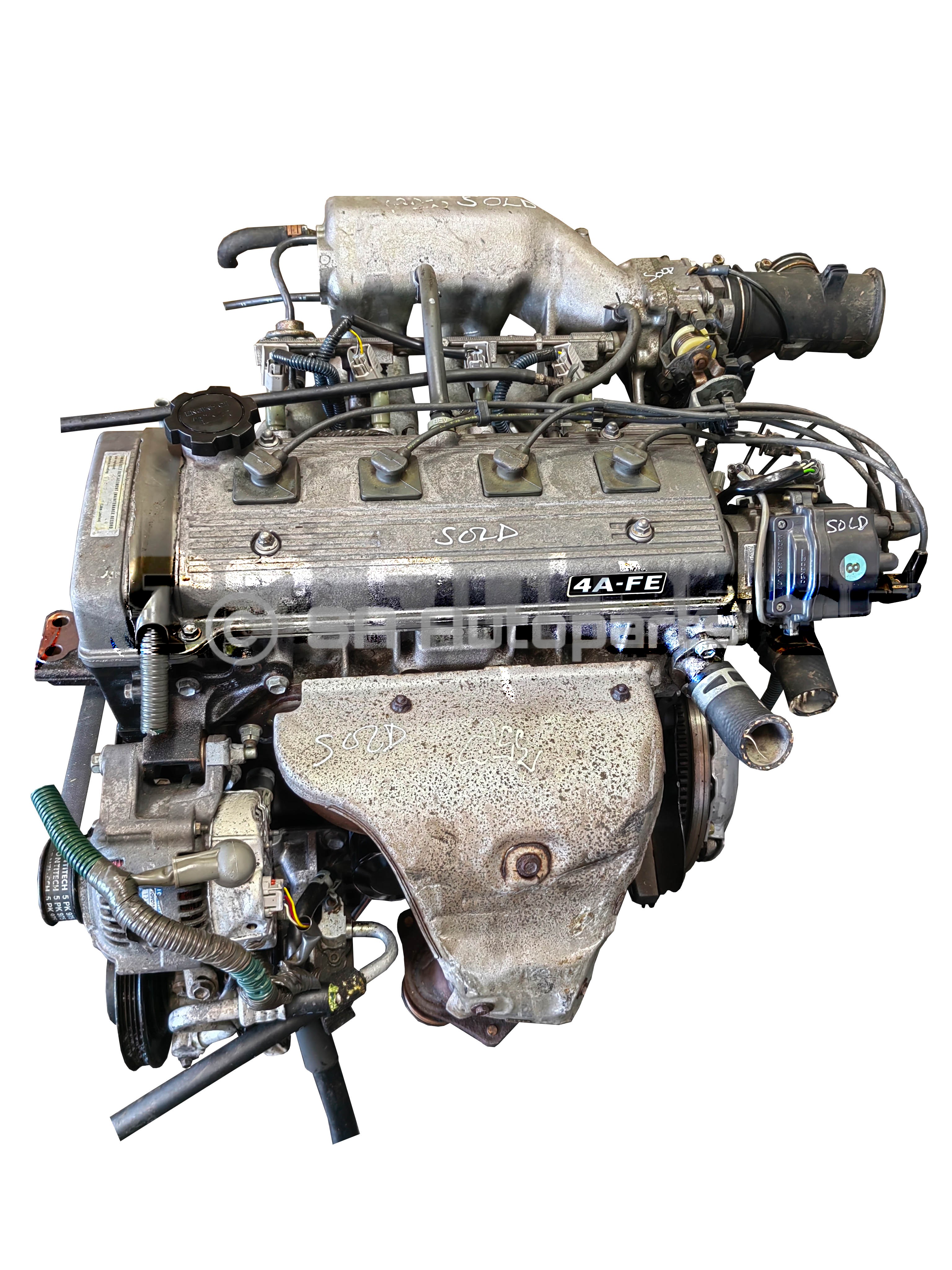 4AFE TOYOTA 1.6L 16V Motor Engine
