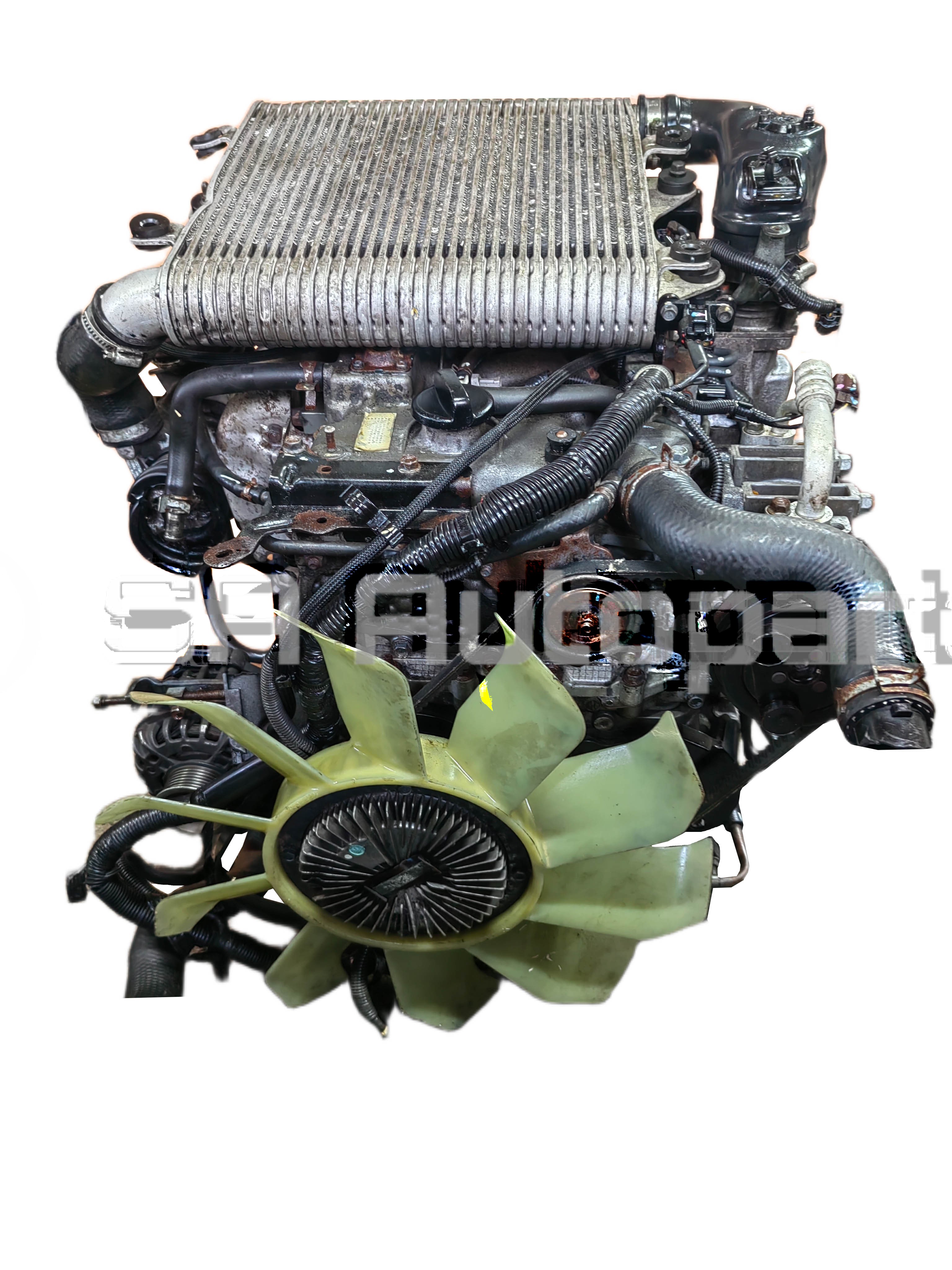 4JK1 ISUZU DMAX TURBO DIESEL (aluminum cover) motor engine