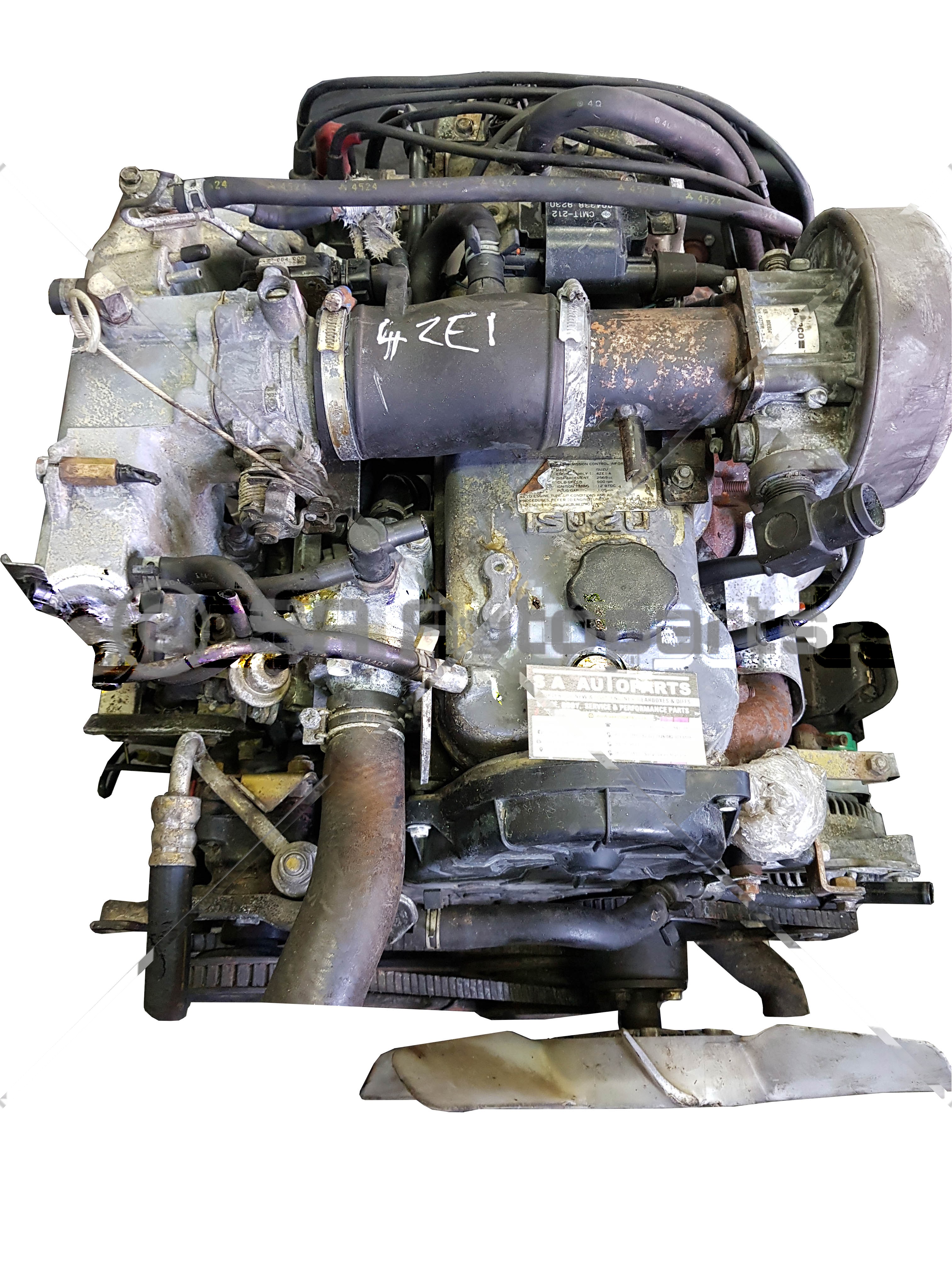 4ZE1 ISUZU KB260 PETROL motor engine