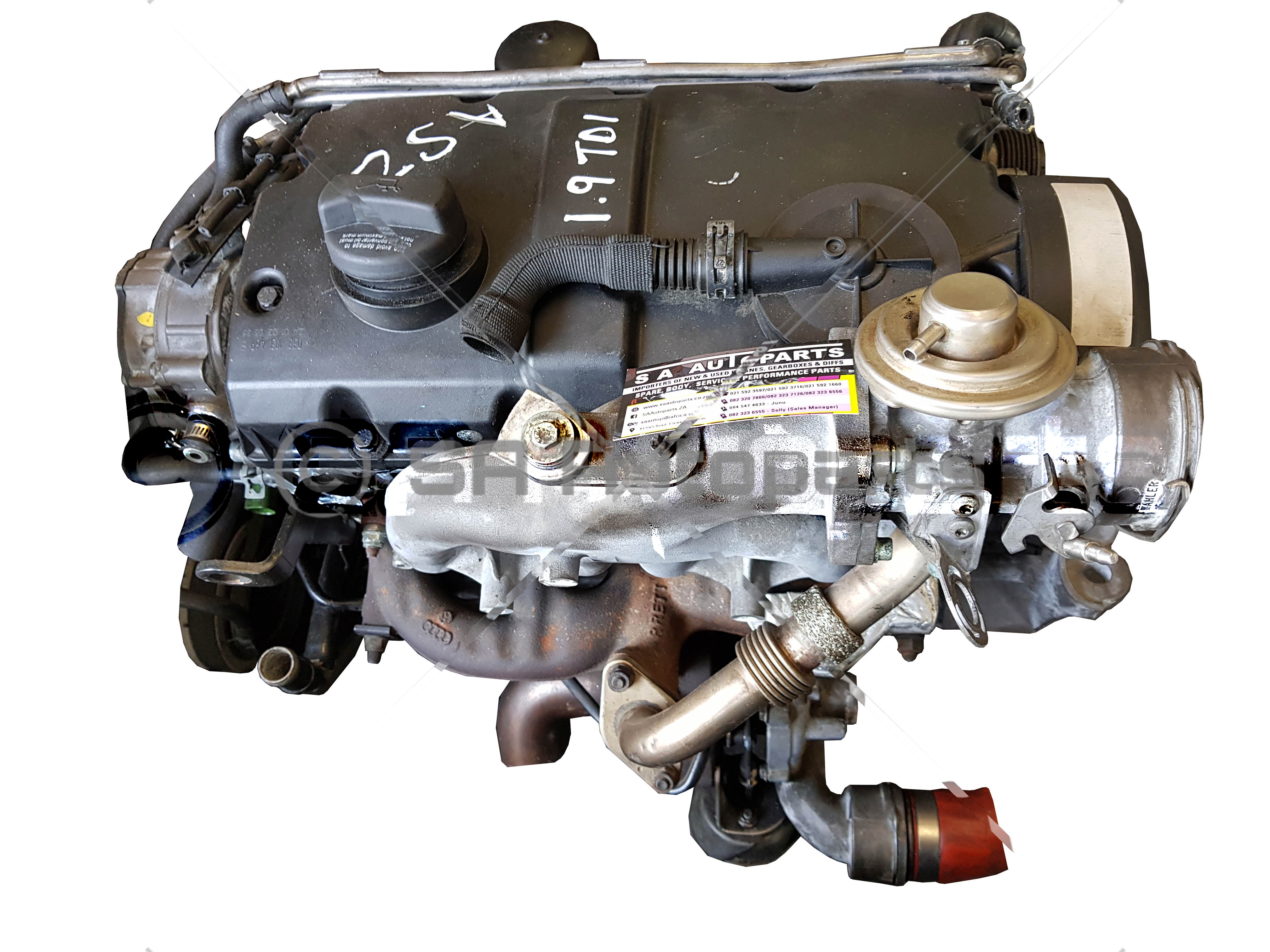 ASZ  VW POLO TDI  HIGHLINE 96KW Motor Engine