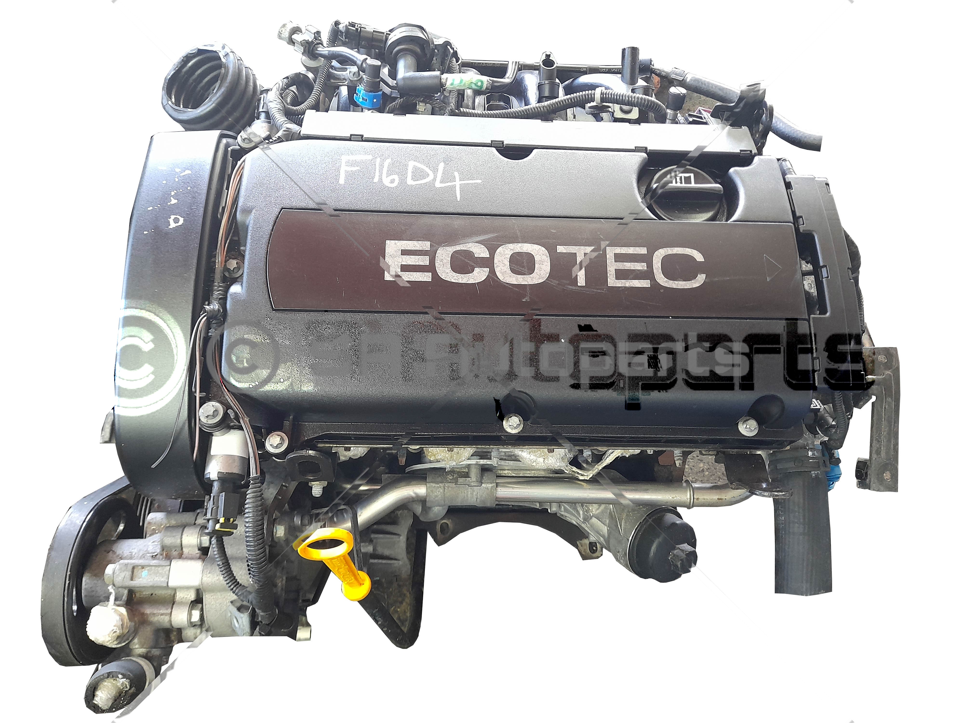 F16D4 CHEVROLET SONIC/CRUZE 1.6L motor engine