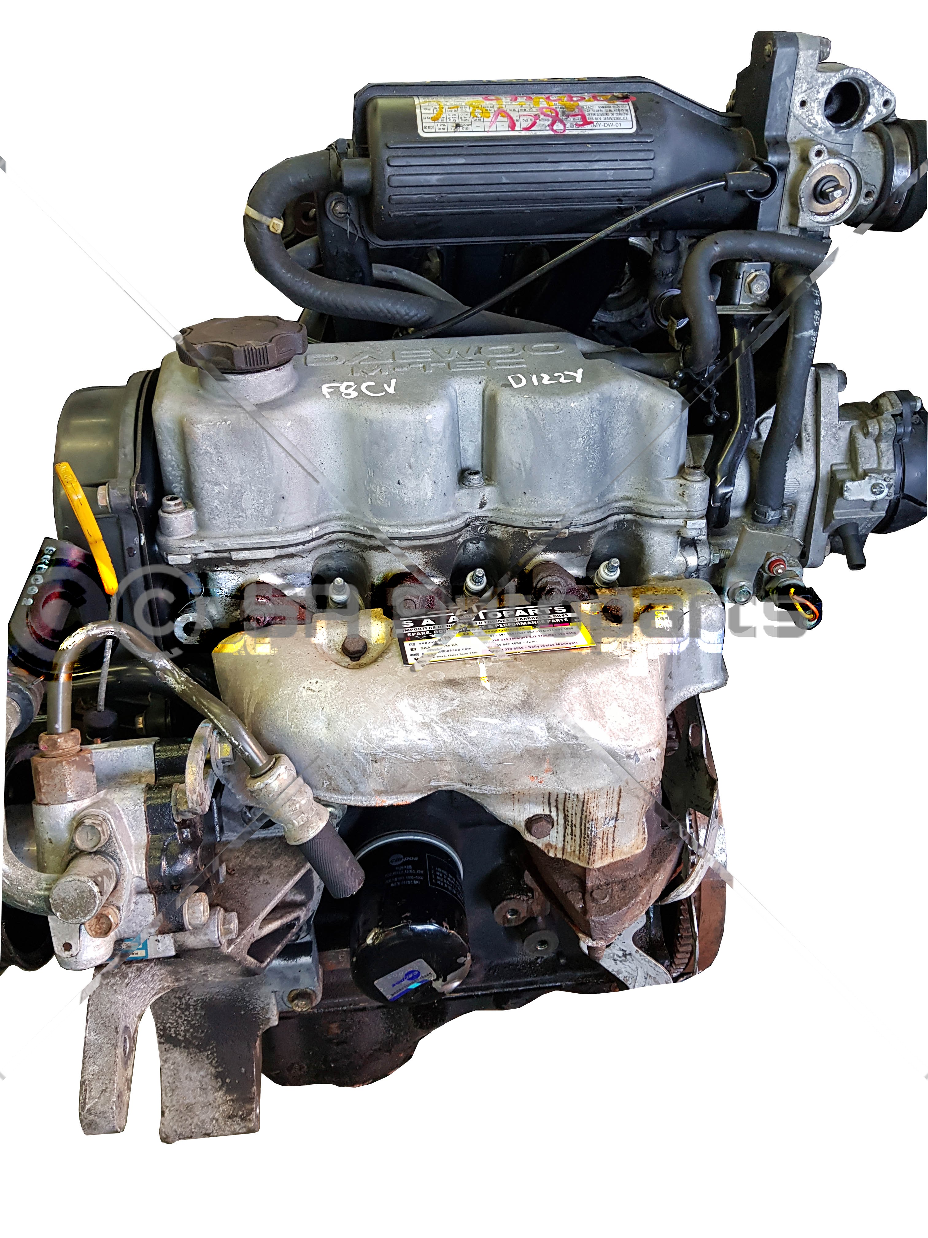 F8CV CHEVROLET SPARK 800CC DISTRIBUTOR TYPE motor engine