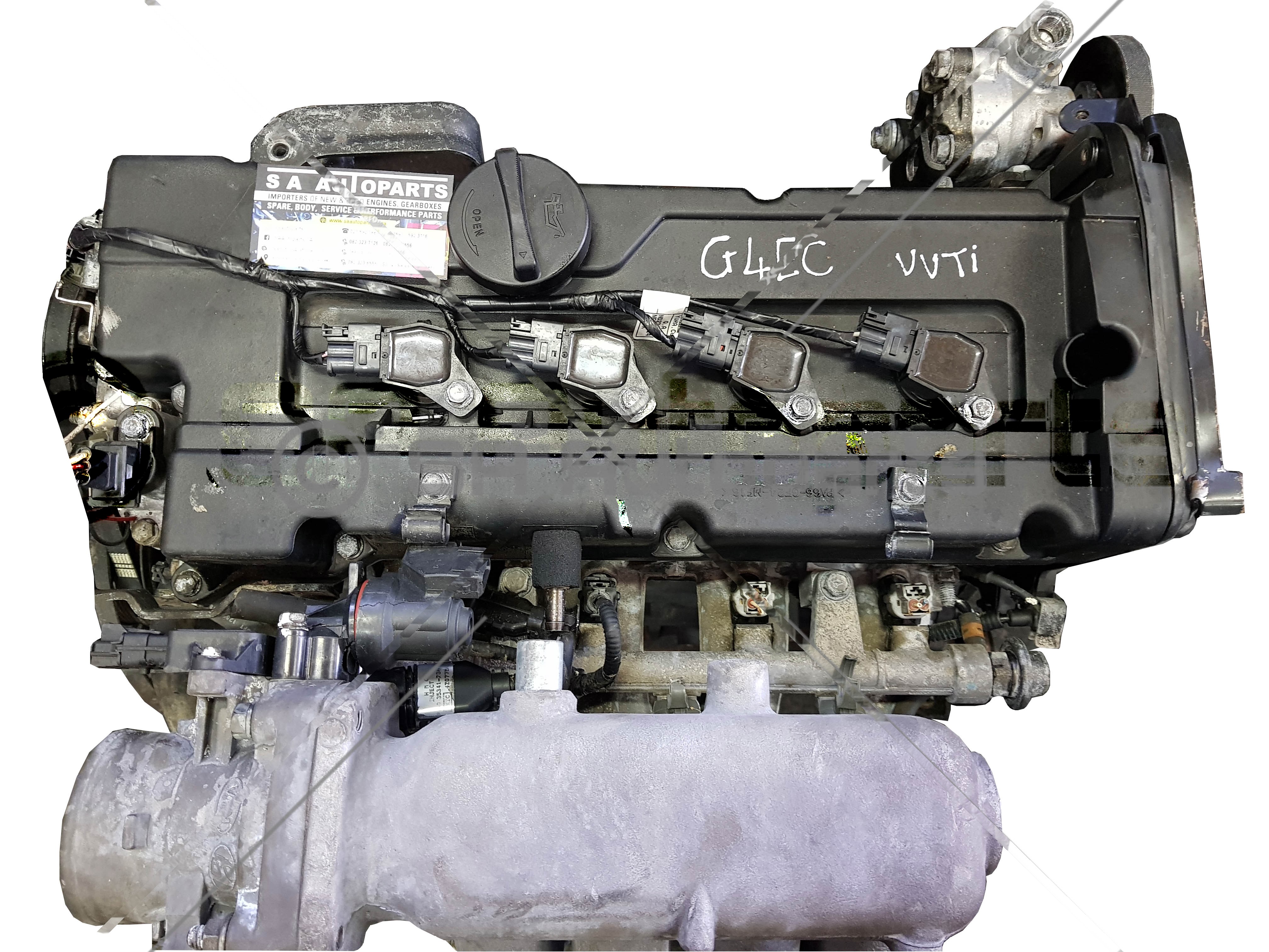 G4EC HYUNDAIGETZ 1.4 VVT motor engine