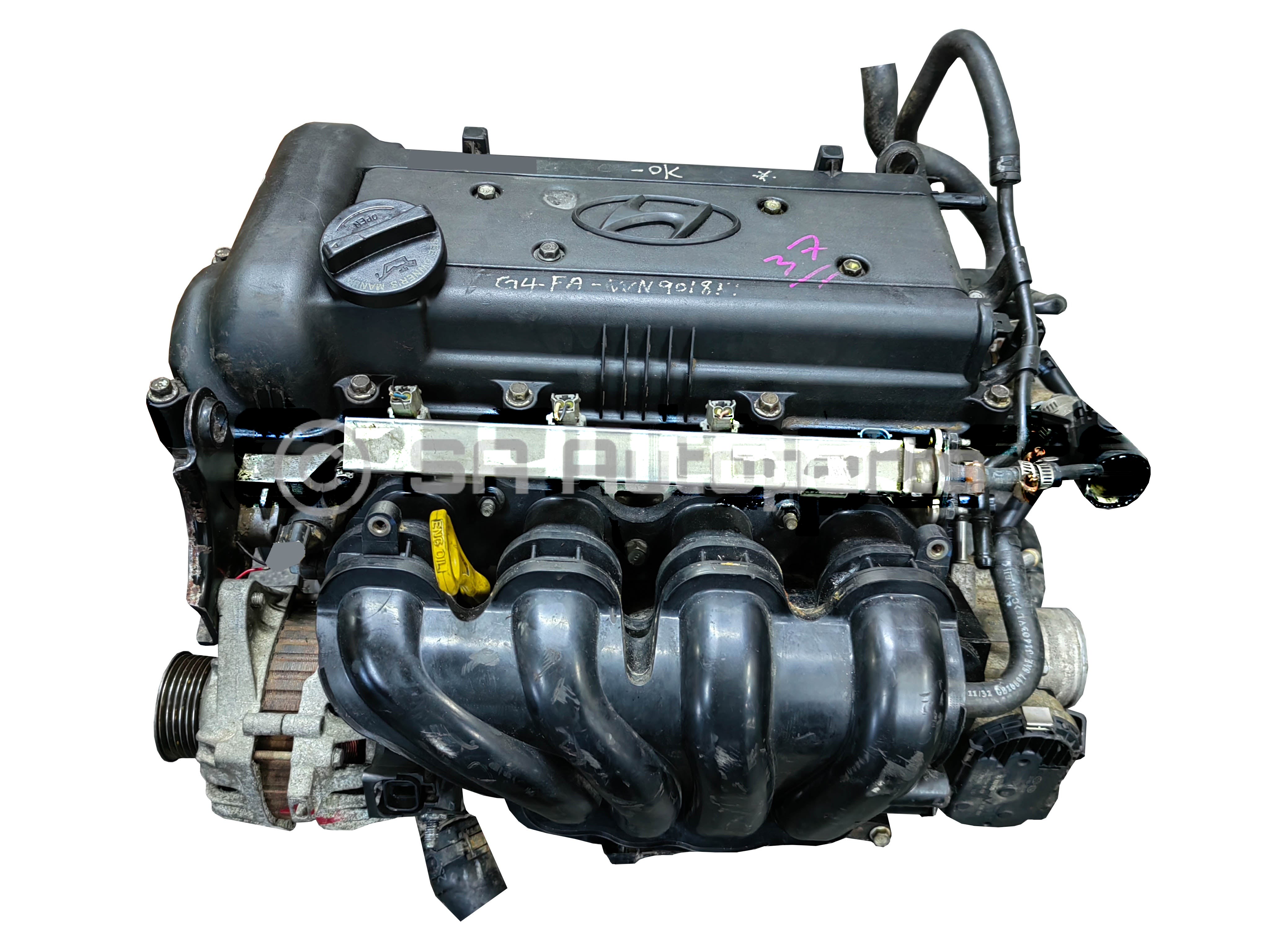G4FA HYUNDAI i20 i30 1.4L VVT motor engine