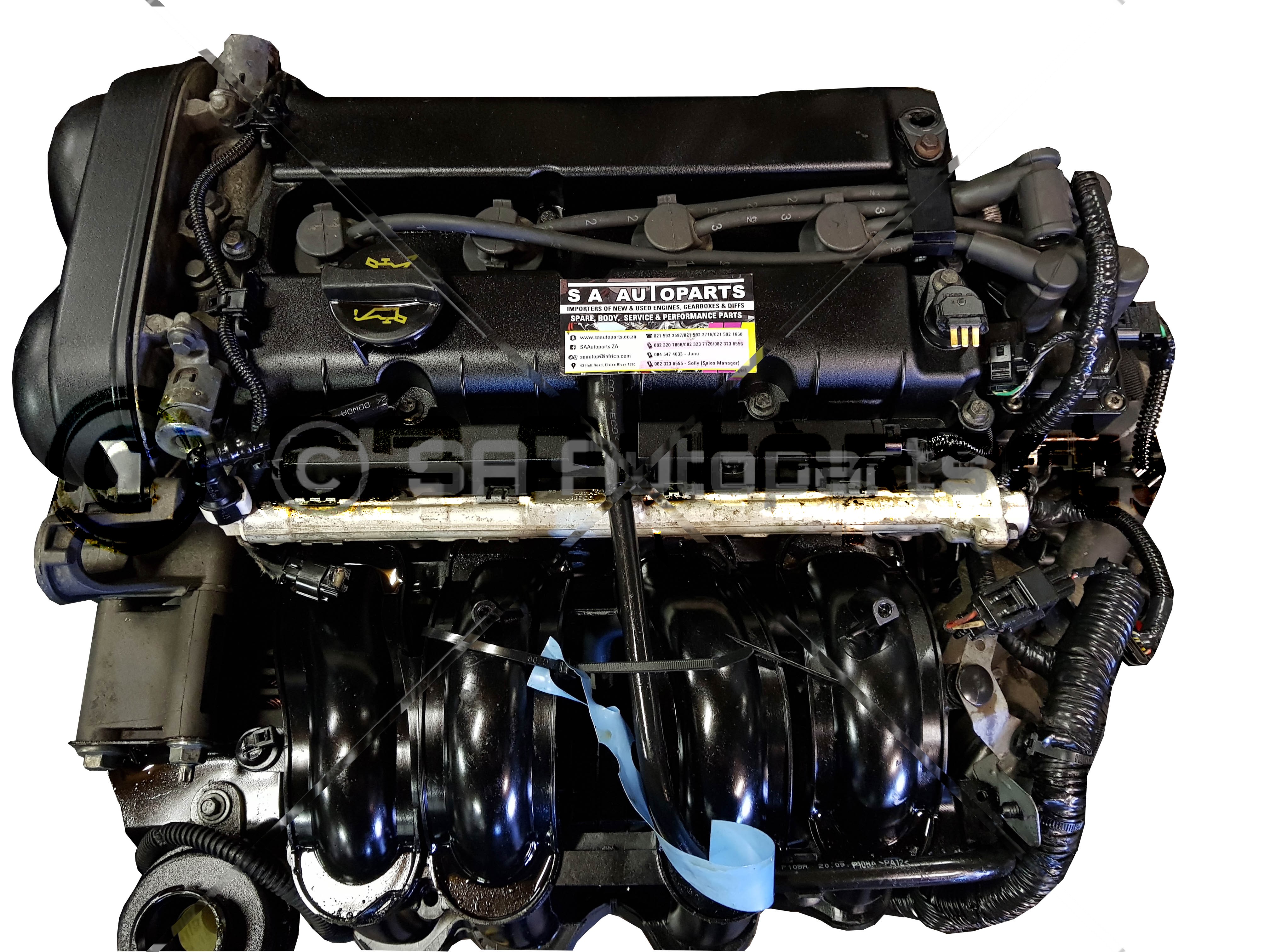 HXDA FORD FIESTA DUAL VVT motor engine