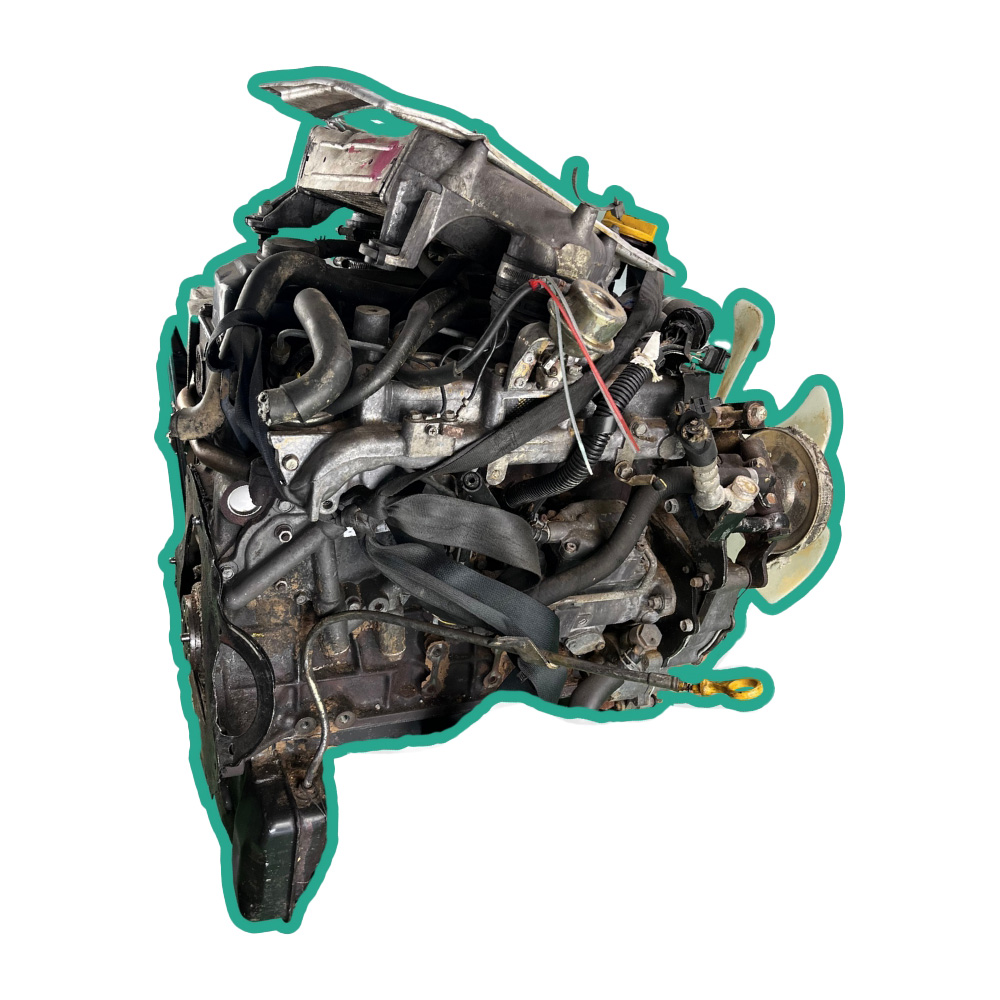 Nissan TD27T 2.7L Turbo Diesel engine — photo 2