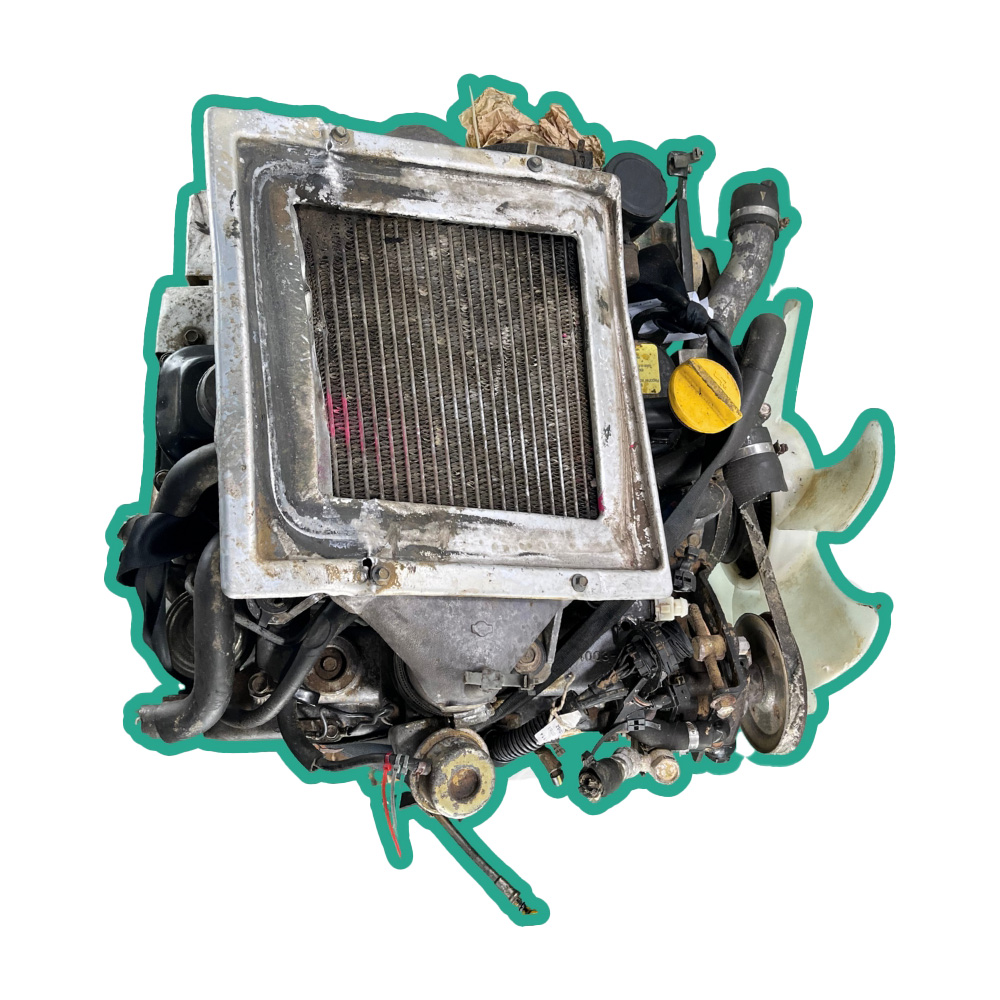 Nissan TD27T 2.7L Turbo Diesel engine — photo 4