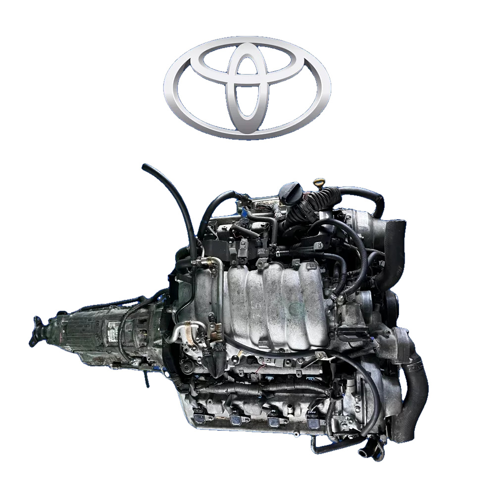 Toyota 4.3 V8 (wired + ECU + 6 Speed auto box) Engine