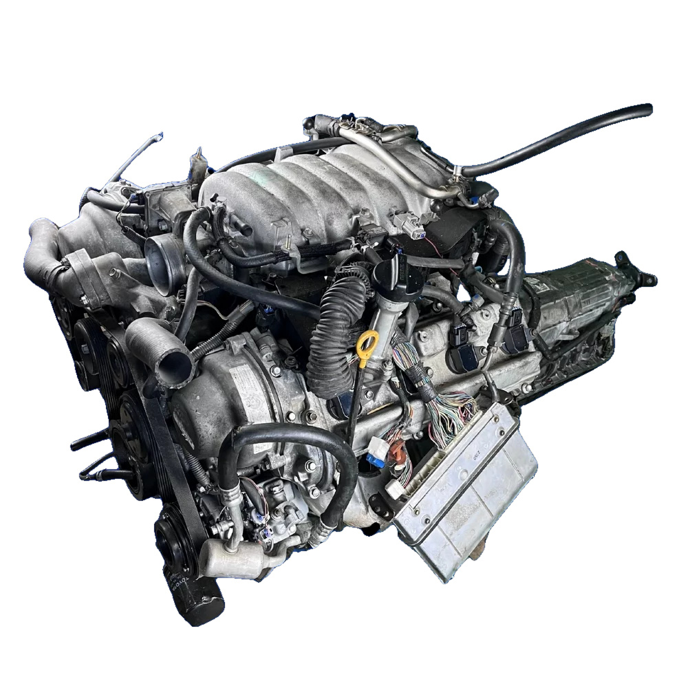 Toyota 4.3 V8 (wired + ECU + 6 Speed auto box) Engine — photo 2