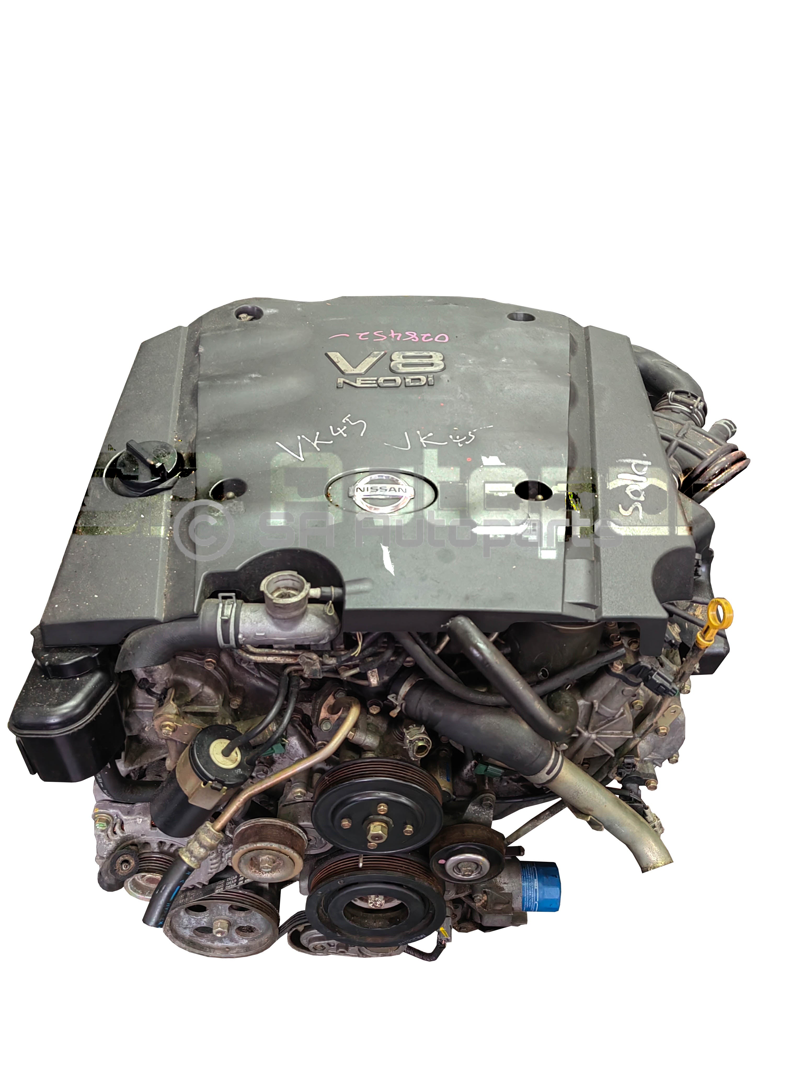 VK45 NISSAN 4.5L V8 motor engine