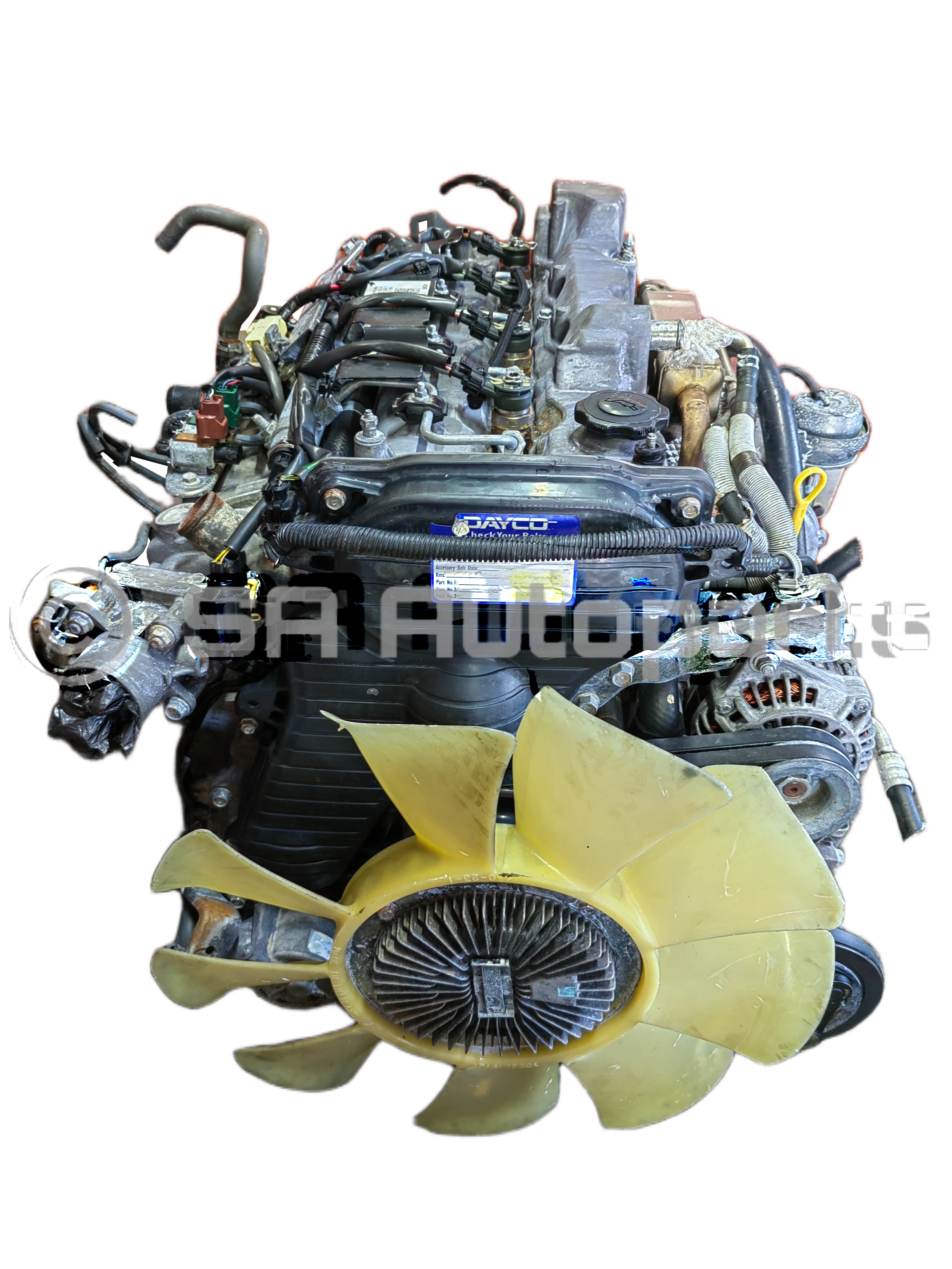 WEAT FORD MAZDA BT50 TURBO DIESEL motor engine
